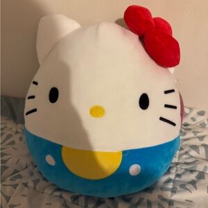 Squishmallows X Sanrio - Brand New - Hello Kitty Plush with Red Bow